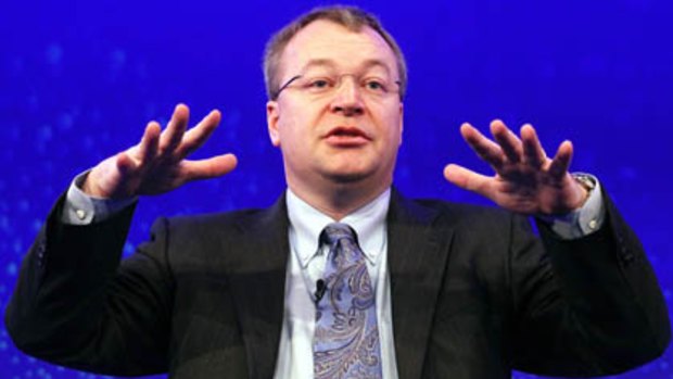 Stephen Elop, chief executive officer of Nokia Oyj.