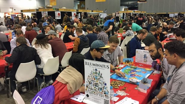 PAX Australia put aside more space this year for people wanting to roadtest tabletop games.