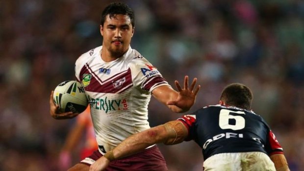 In demand: Manly's Peta Hiku has attracted the interest of Manly, Canterbury and the New Zealand Warriors. 