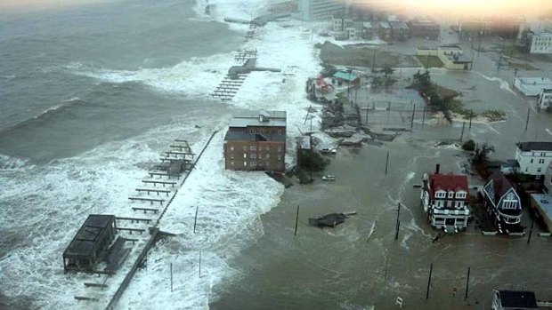 QBE's profit will be hit by the damage caused by Hurricane Sandy.