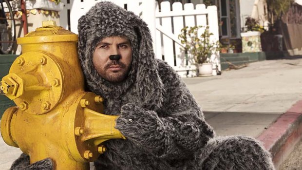 Jason Gann climbs back into the dog suit for the American version of <i>Wilfred</i>.