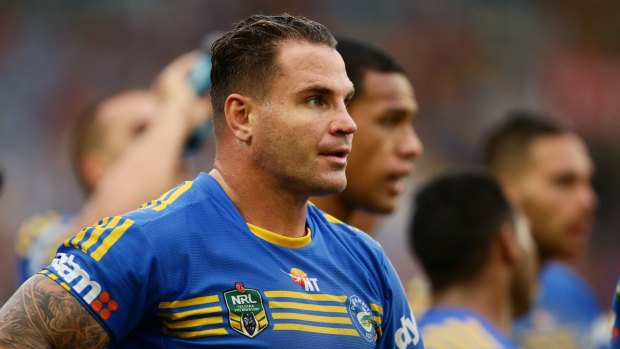 Under fire: Anthony Watmough has come in for criticism since moving to the Eels.