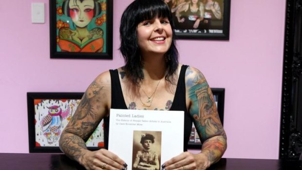 Clare Miles has written a book about female tattoo artists in Australia.