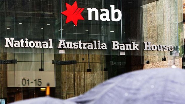National Australia Bank was caught up in the financial mess.