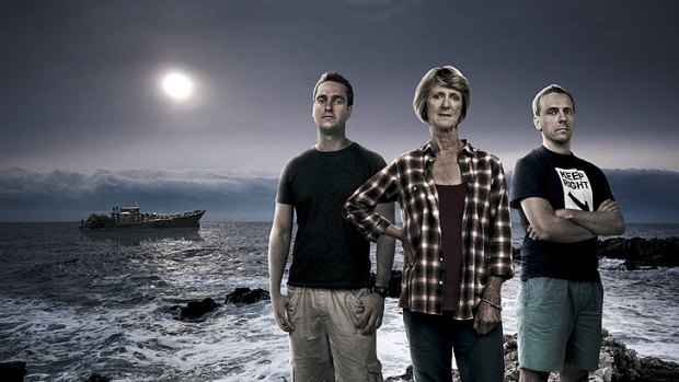 A promotional image for SBS documentary series 'Go Back To Where You Came From'.