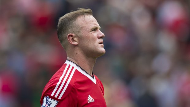 Struggles in front of goal: Manchester United's Wayne Rooney.