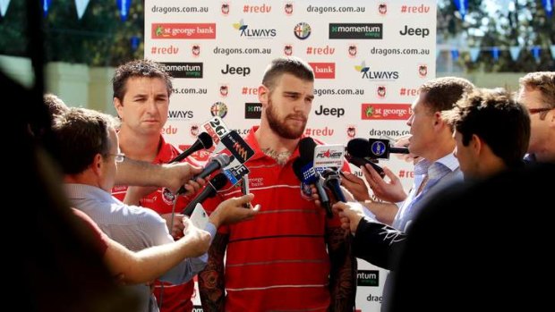 "I've learned my lesson." ...  Josh Dugan says he's ready for the next step in his career.