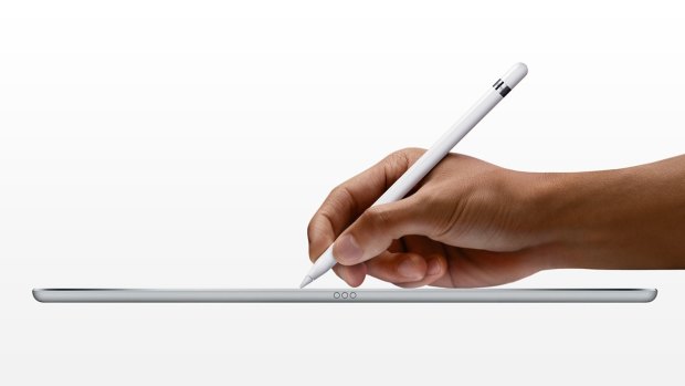 The Apple Pencil, just like a real one, only digital.
