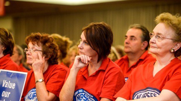 Australian Nurses and Midwifery Ferderation EBA meeting