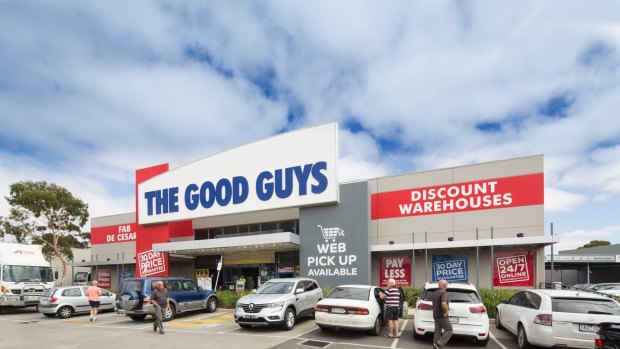 The Good Guys store in Old Geelong Road. 