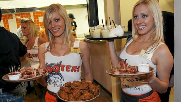 Edgy eateries with scantily clad servers are rapidly expanding throughout the United States.