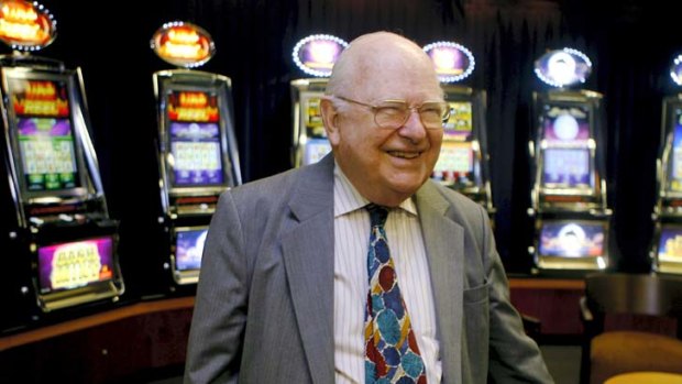 Len Ainsworth ... poker machine pioneer.