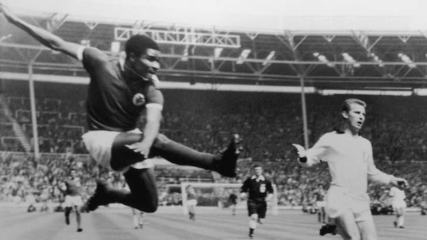 Prolific: Eusebio was top scorer at the 1966 World Cup.