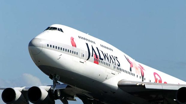 Japan Airlines was once the world's largest operator of Boeing 747 jumbo jets.