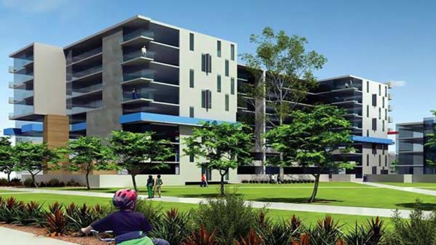 Seniors' style: An impression of the proposed development.