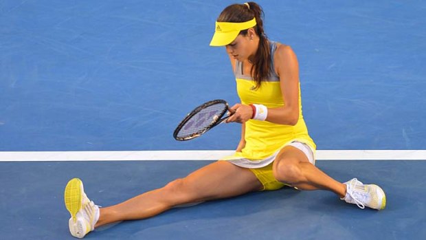 High expectations &#8230; Ana Ivanovic is certain she is in good form despite exiting yet another major before the quarter-finals.