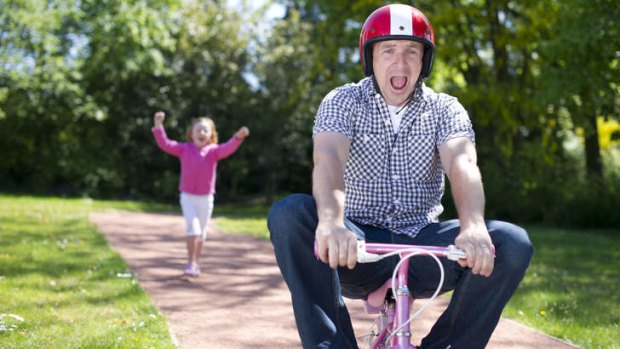 Not young anymore:  Once you're Of a Certain Age, it's best to steer clear of bikes.