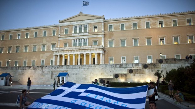 13 billion euro in aid arrived just in time for Greece to make its latest payment. 