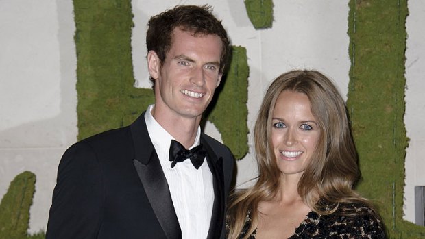 The new power couple? Andy Murray and girlfriend Kim Sears.
