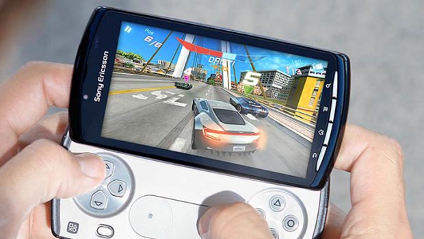 The Sony Ericsson Xperia Play.