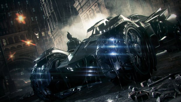 For the first time in the series players can take to the streets in the iconic Batmobile