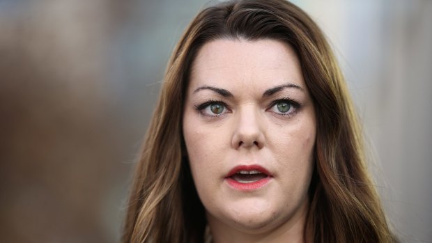 Banned: Greens Senator Sarah Hanson-Young is not allowed to visit detention centres in the lead up to the federal election.
