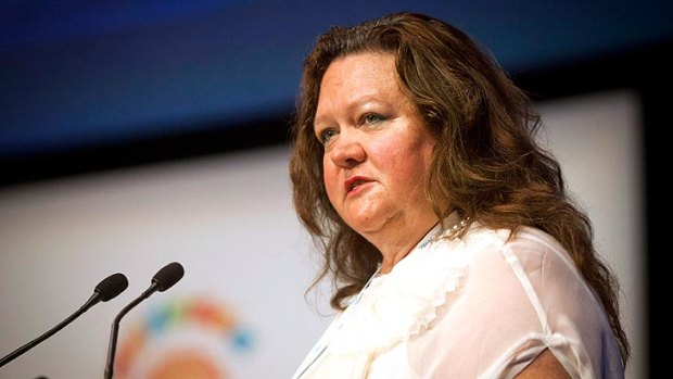 Gina Rinehart lost $7.15 billion in the past year, according the BRW Rich 200 list.
