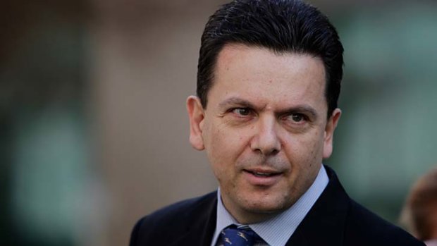 "The difference is that with asbestos, the families might not know there is a problem for up to 40 or 50 years": Senator Xenophon.