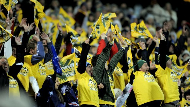 The ANZAC rugby league Test between Australia and New Zealand at Canberra Stadium in 2013 was a sellout.