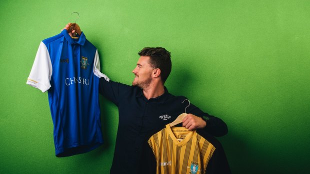 Mick Spencer, founder of Canberra sportswear company On The Go, which has secured the contract to kit out English Premier League team Sheffield Wednesday.