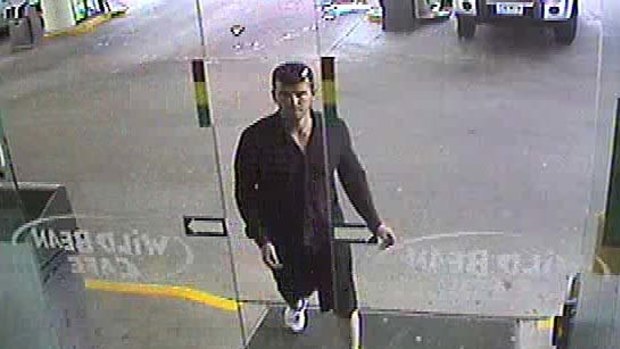 Police want to speak with this in connection with a stabbing at a Redbank Plains service station.