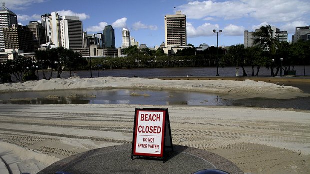 A reduction in bad behaviour at South Bank last summer has been attributed to the fact the popular pool areas were closed after the January flood.