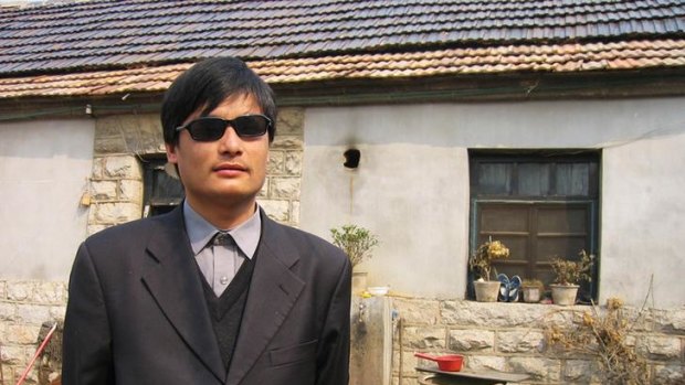 Chen Guangcheng in Shandong.