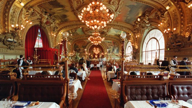 Paris's Le Train Bleu.