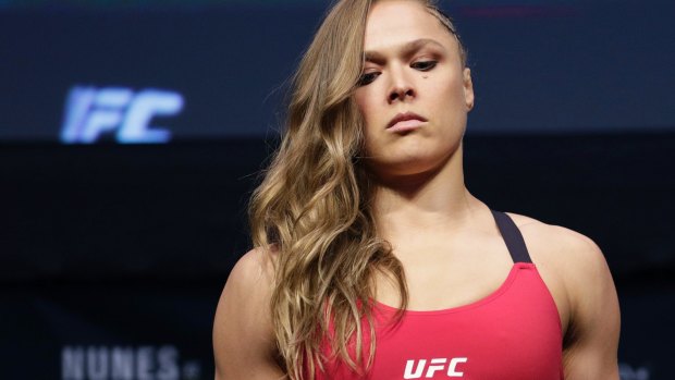 Contemplating her next move: It remains to be seen whether Ronda Rousey will fight in the Octagon again.