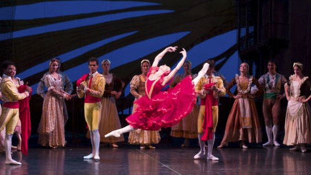 Breathtaking ... the dancers of Ballet Nacional de Cuba.