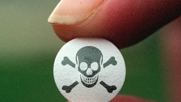 The drug PMMA, which goes by the street name 'death' and is often sold as ecstasy, can be fatal.