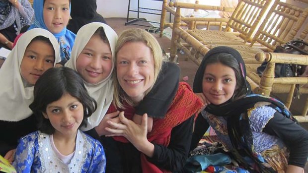 UNICEF's Johanna Cunningham in Kabul.