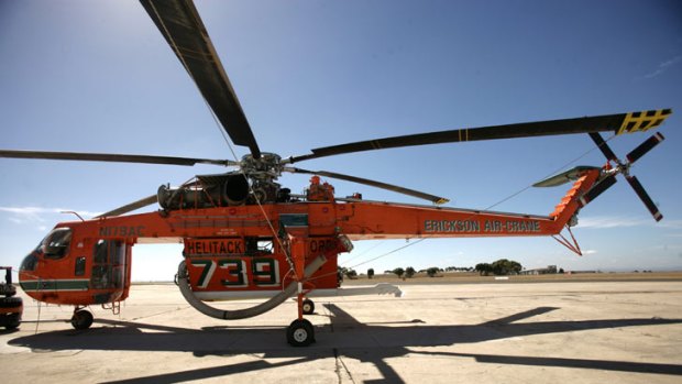 Elvis the water bomber will call WA home this fire season.