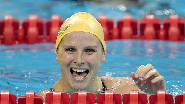 Close call: Leisel Jones finished second in the 100-metre breaststroke final.