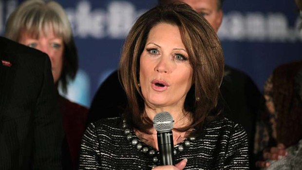 Calling it quits ... Michele Bachmann.
