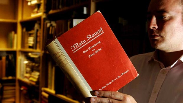 No such thing as suppression ... Bavaria will republish Adolf Hitler's <em>Mein Kampf</em> before the copyright expires in 2015.