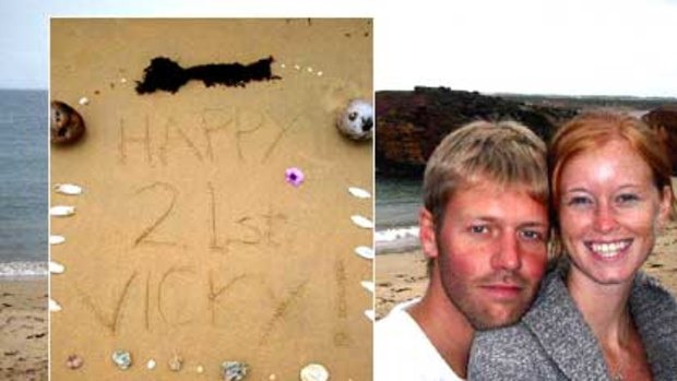 Not Vicky ... British backpacker Suzy Thwaites has been identified as the owner of the mystery happy snaps.