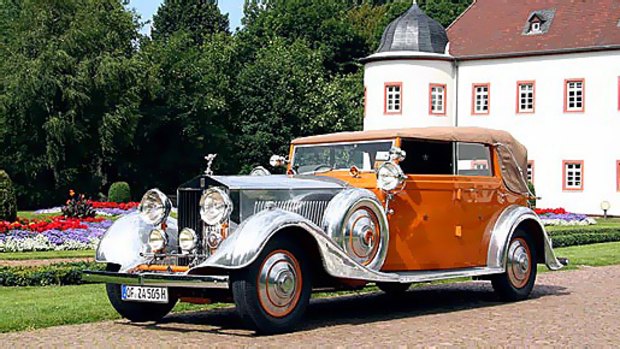 The ''Star of India'' Rolls-Royce, to be auctioned next month.