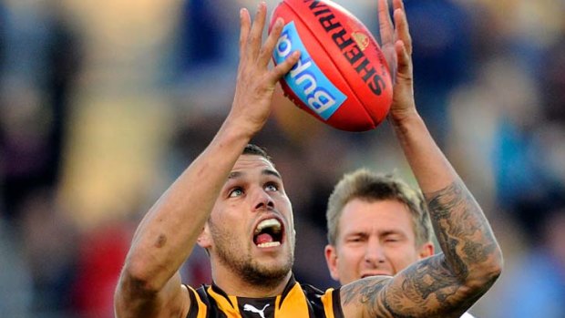 Lance Franklin... Hawthorn may try to get his conduct downgraded.