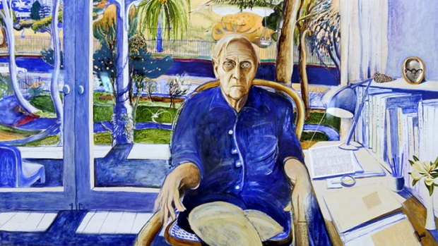 <i>Portrait of Patrick White at Centennial Park</i> by Brett Whiteley (part of the NSW parliament collection) will be on display at the National Portrait Gallery in May.