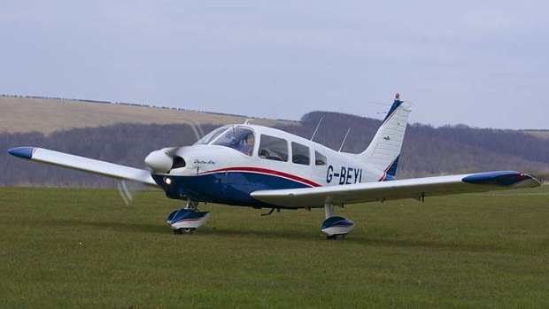 A Piper PA-28-180, the type of plane involved in an incident over Forbes in January 2014.