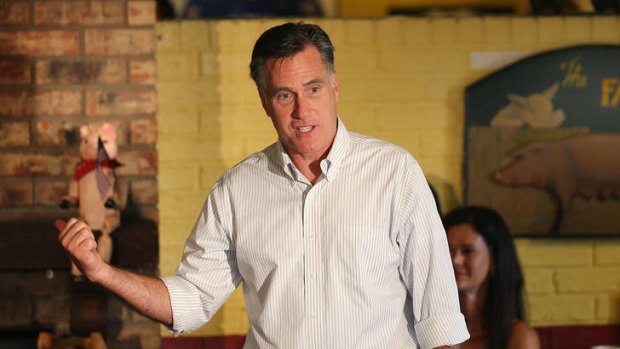 Breaking with tradition ... Mitt Romney referred to Jerusalem as ''the capital of Israel'' in the ad.