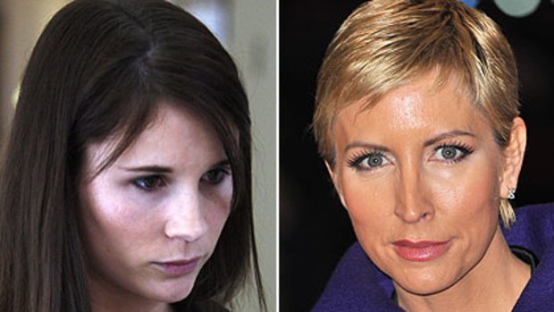 "More than capable of lying" ... Sara Trundle, left, is suing Heather Mills.