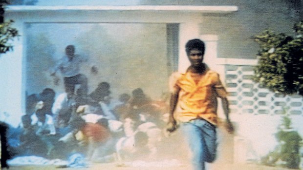 The Dili massacre in 1991.